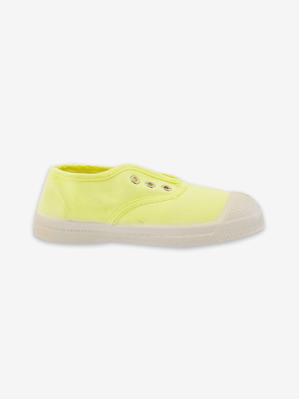 TENNIS ELLY ENFANT  Citron , Tennis & Chaussures Bensimon