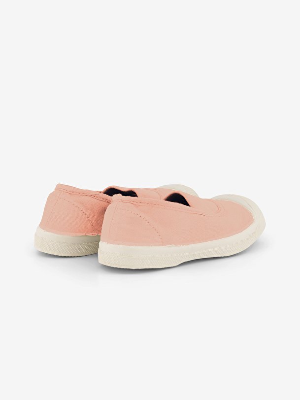 TENNIS ELASTIQUE ENFANT  Rose , Tennis & Chaussures Bensimon