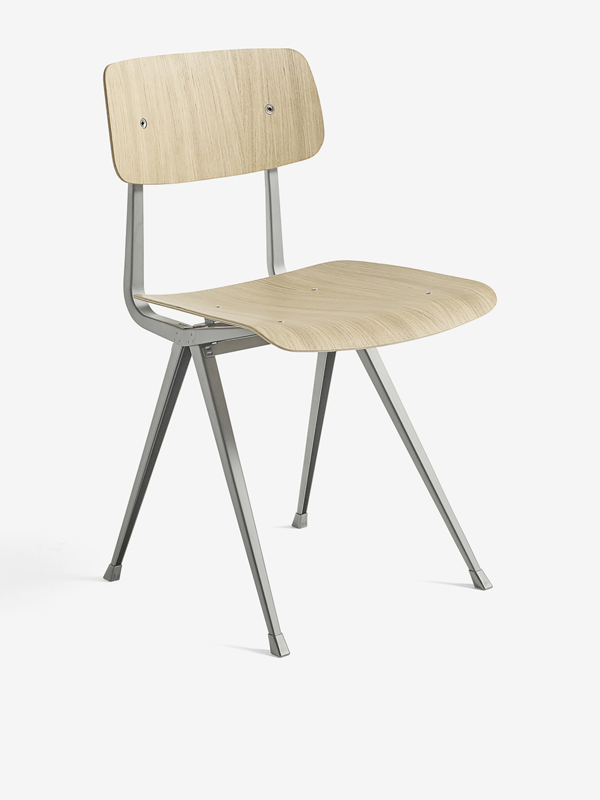 CHAISE RESULT WIM RIETVELD CHENE CLAIR PIED BEIGE - HAY Chene clair , Maison Bensimon