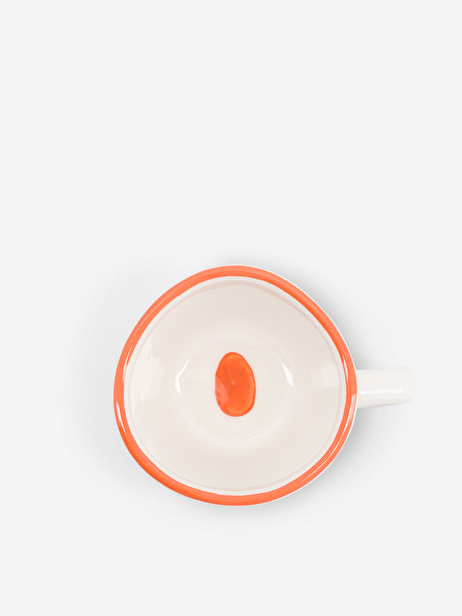 ESPRESSO STAMP BURNT ORANGE GRES  Burnt orange , Maison Bensimon