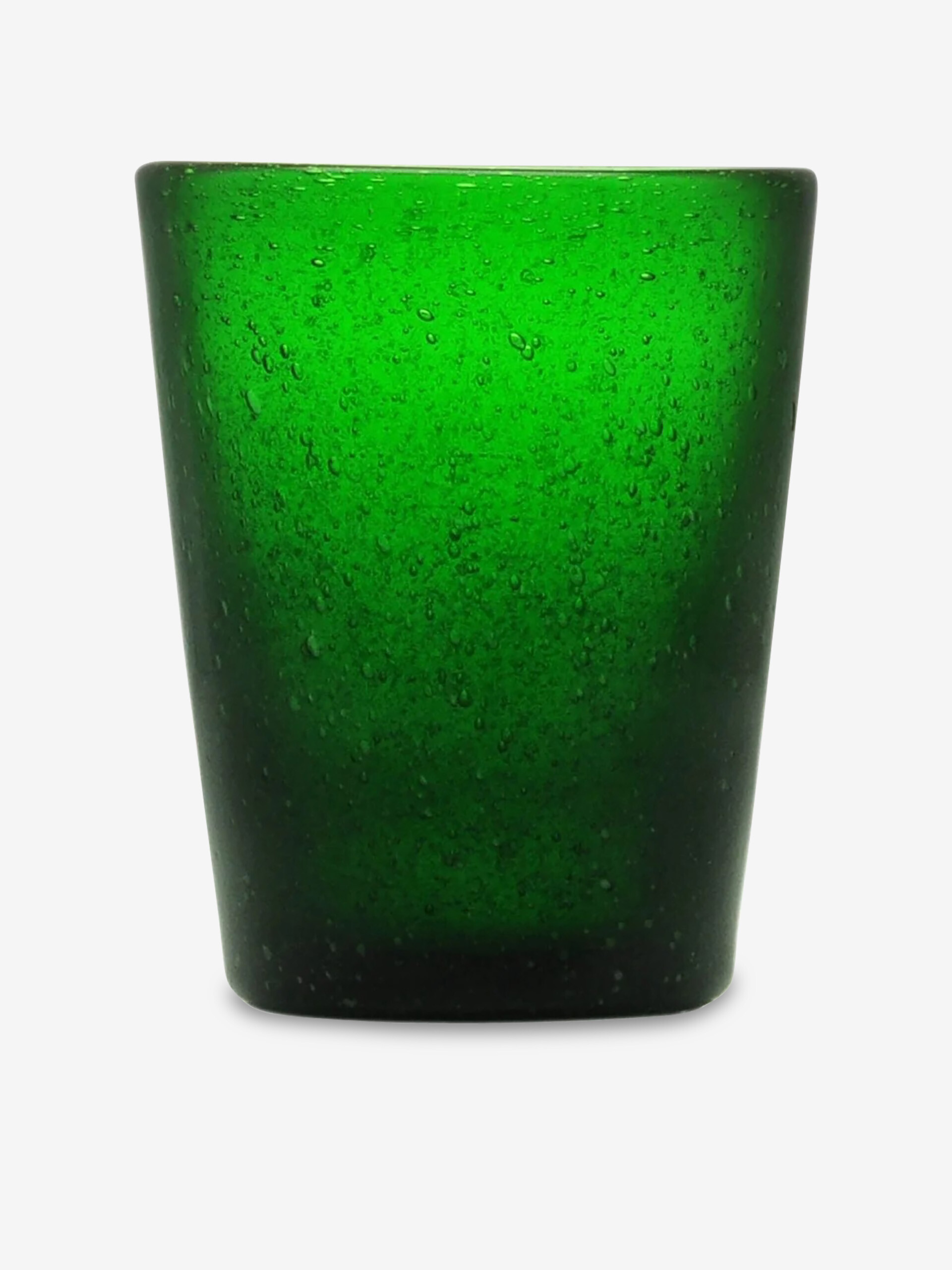 VERRE A EAU BUBBLE EMERAUDE - ZANI SERAFINO  Emeraude , Maison Bensimon