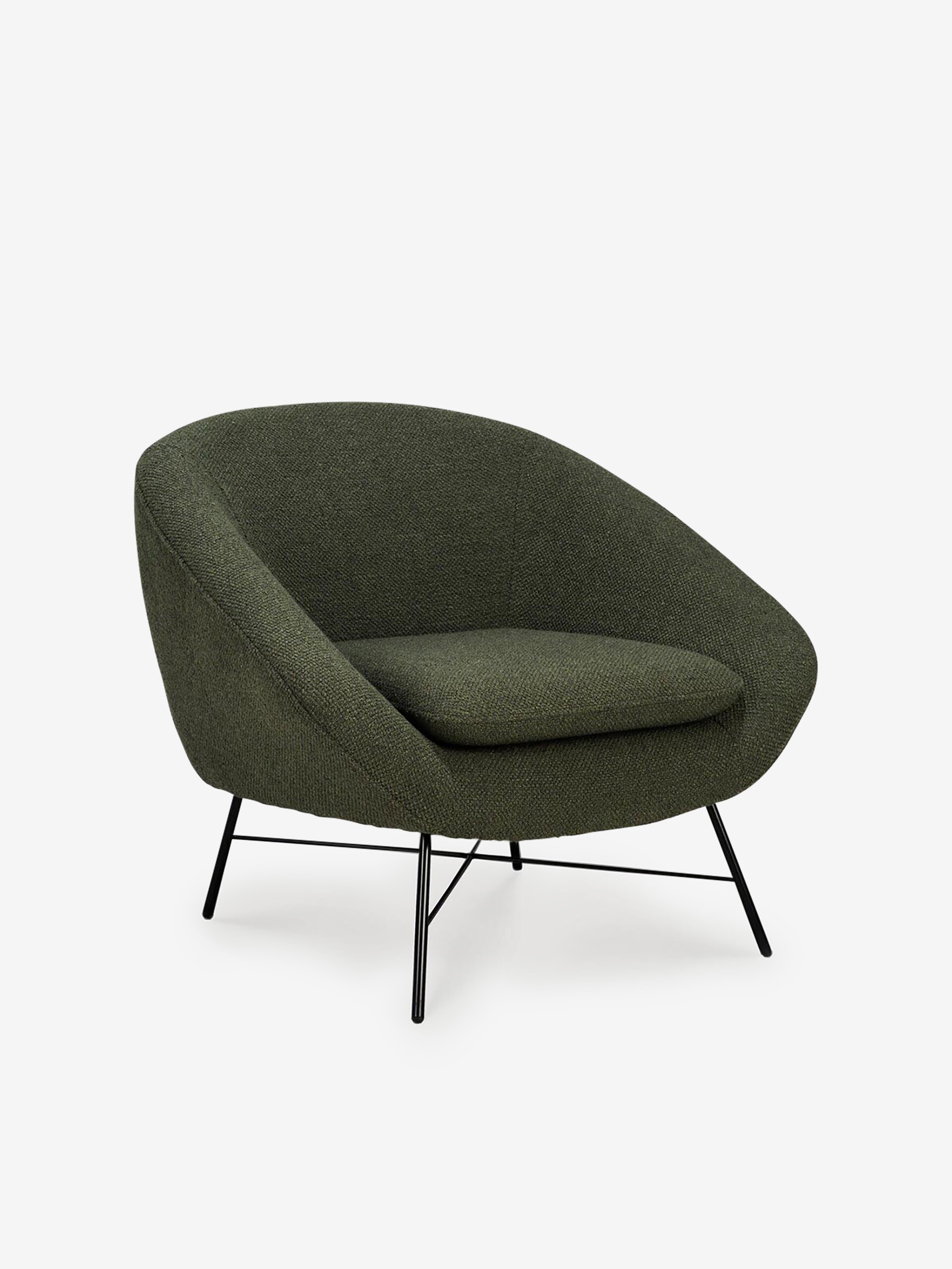 FAUTEUIL BARROW JACQUE DENEEF - ETHNICRAFT  Vert , Maison Bensimon