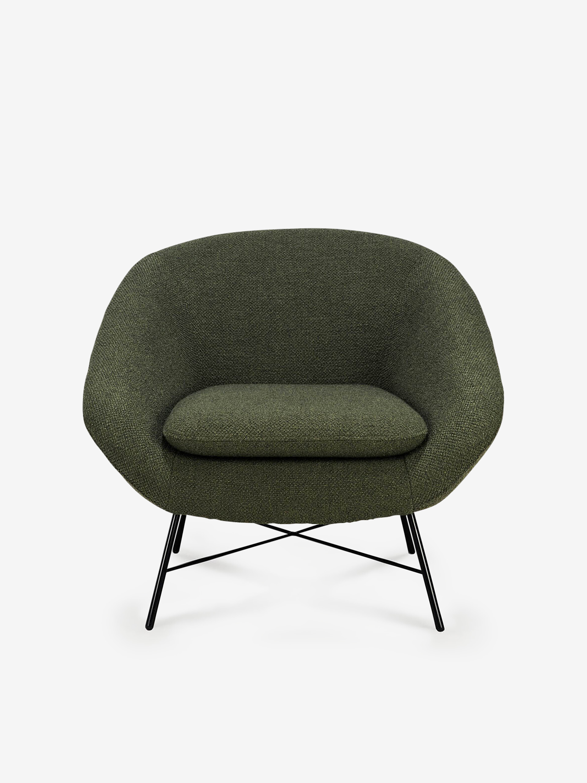FAUTEUIL BARROW JACQUE DENEEF - ETHNICRAFT  Vert , Maison Bensimon