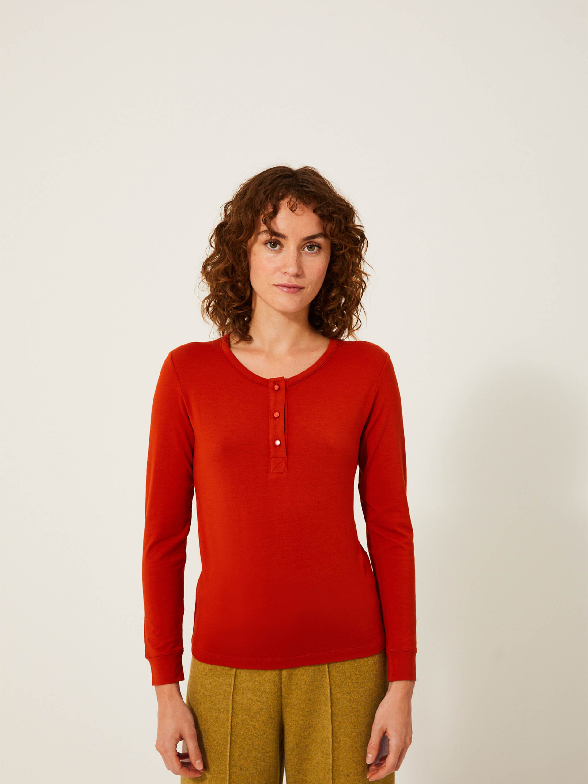TEE SHIRT KANELLE  Paprika , Pr&ecirc;t-&agrave;-porter Bensimon