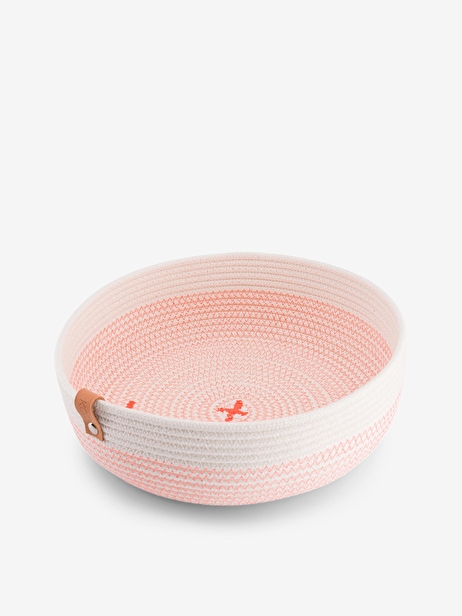 CENTRE DE TABLE RECYCLE ORANGE - KOBA  ﻿orange fluo , Maison Bensimon