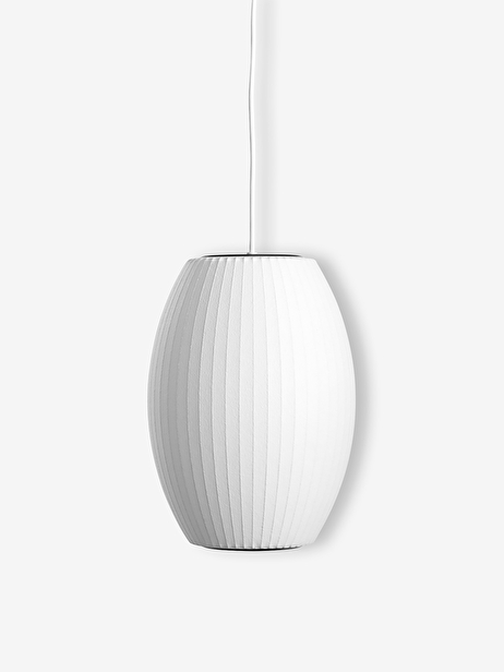 SUSPENSION CIGAR BUBBLE S GEORGE NELSON BLANC - HAY  Blanc , Maison Bensimon