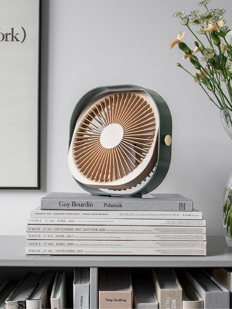 VENTILATEUR PORTABLE FANTASTIC VERT - Kubbick (Printworks)  Vert , Maison Bensimon