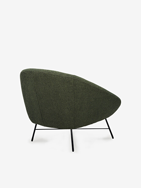FAUTEUIL BARROW JACQUE DENEEF - ETHNICRAFT  Vert , Maison Bensimon