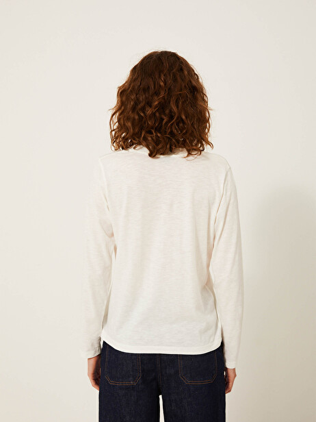 TEE SHIRT KARRY  Ecru , Prêt-à-porter Bensimon