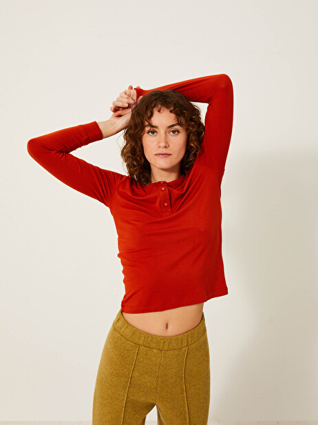 TEE SHIRT KANELLE  Paprika , Pr&ecirc;t-&agrave;-porter Bensimon