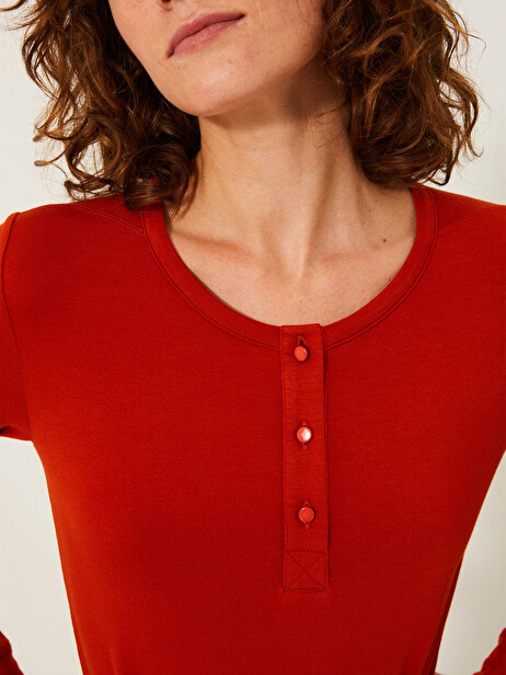 TEE SHIRT KANELLE  Paprika , Pr&ecirc;t-&agrave;-porter Bensimon
