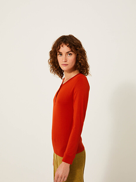 TEE SHIRT KANELLE  Paprika , Pr&ecirc;t-&agrave;-porter Bensimon