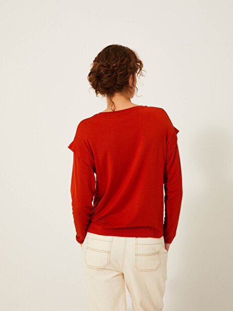 TEE SHIRT KALEB  Paprika , Prêt-à-porter Bensimon