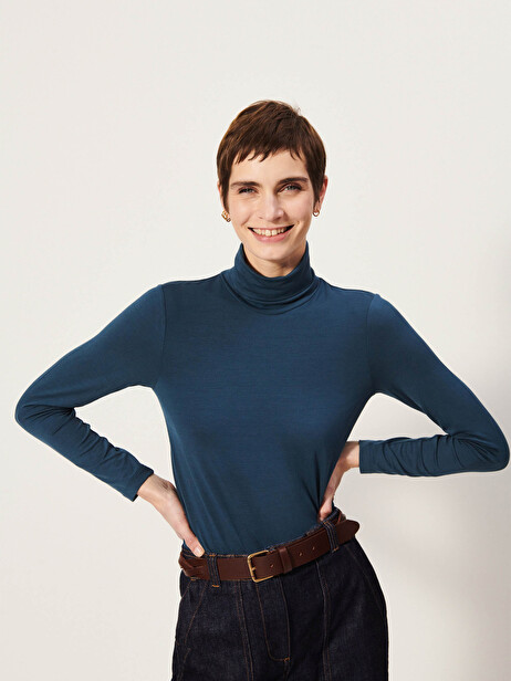 TEE SHIRT ELWIRE  Cobalt , Prêt-à-porter Bensimon