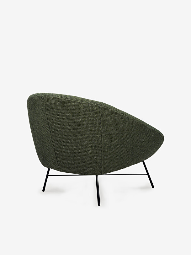 FAUTEUIL BARROW JACQUE DENEEF - ETHNICRAFT  Vert , Maison Bensimon