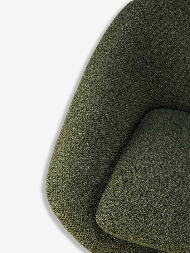 FAUTEUIL BARROW JACQUE DENEEF - ETHNICRAFT  Vert , Maison Bensimon
