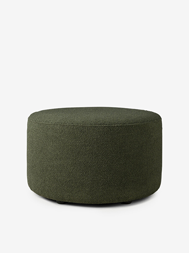 POUF BARROW JACQUES DENEEF - ETHNICRAFT  Vert , Maison Bensimon