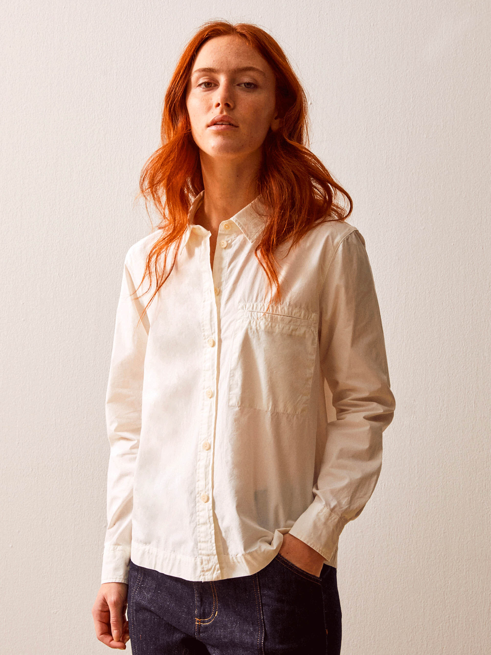 CHEMISE GALICIA  Blanc , Pr&ecirc;t-&agrave;-porter Bensimon
