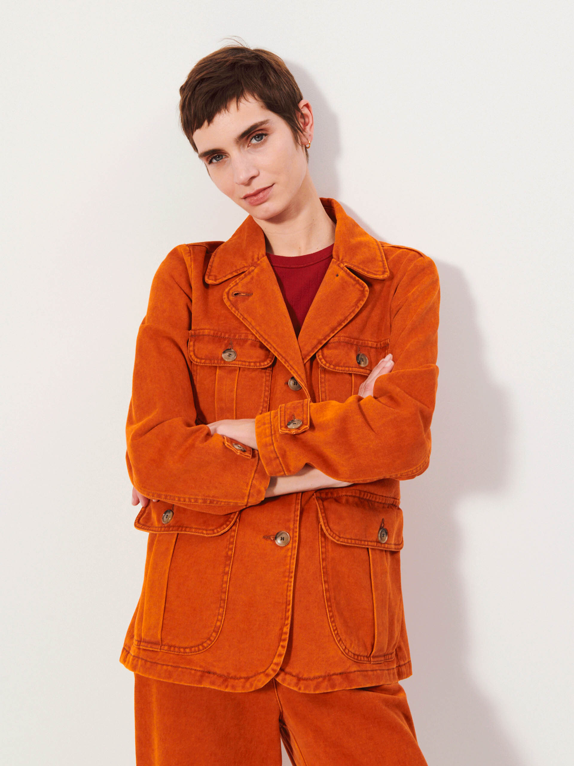 VESTE CITRINA  Flamme , Pr&ecirc;t-&agrave;-porter Bensimon