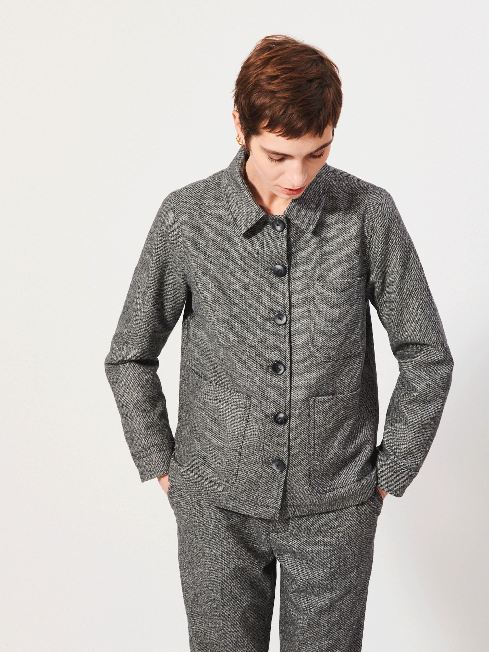 VESTE GOLTA Gris , Prêt-à-porter Bensimon