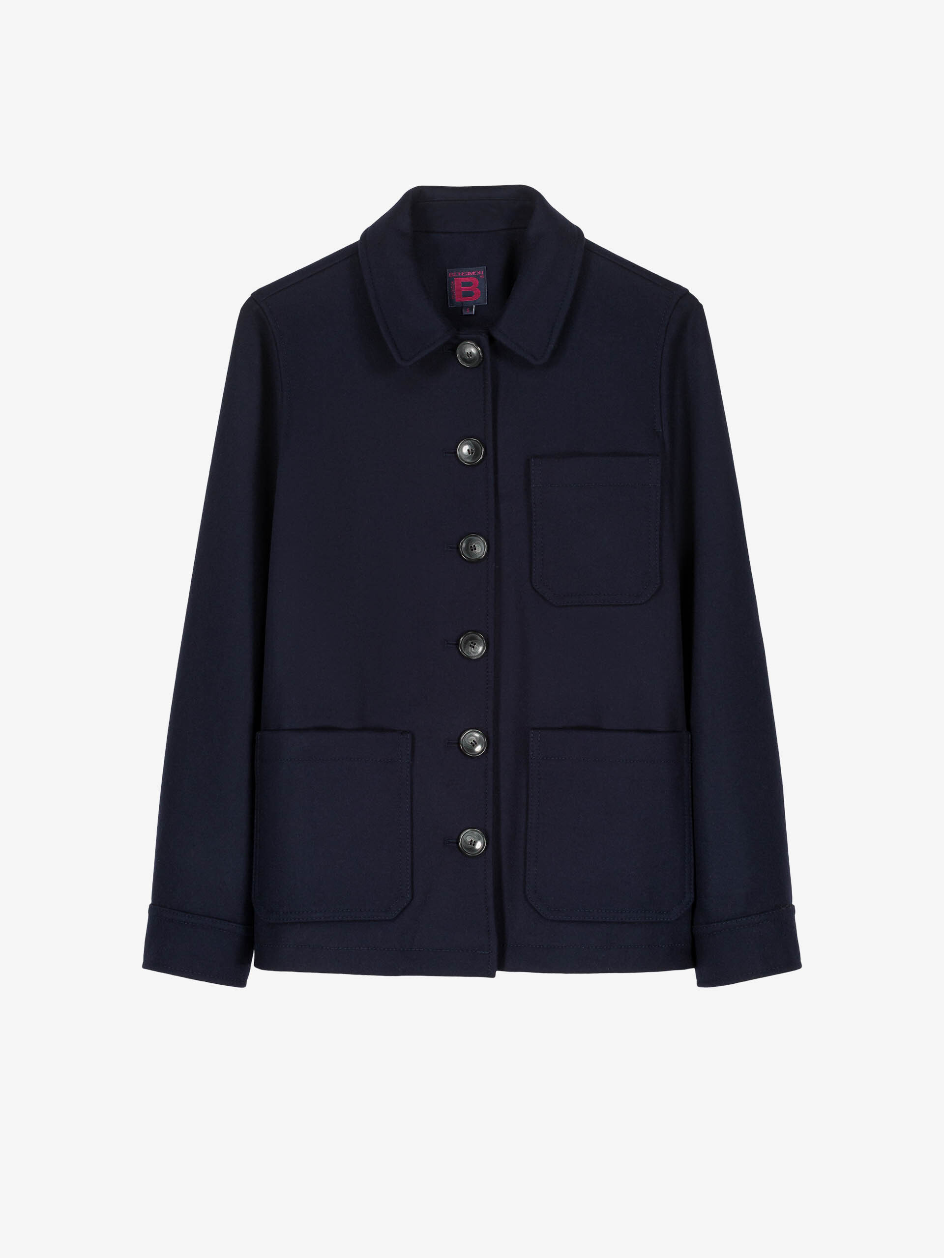VESTE GOLTA  Marine , Pr&ecirc;t-&agrave;-porter Bensimon
