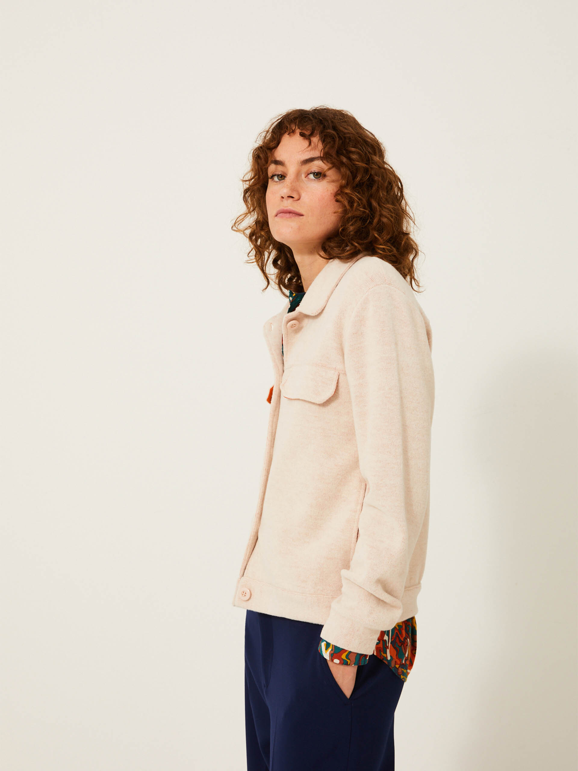 VESTE CELENA  Ecru , Pr&ecirc;t-&agrave;-porter Bensimon