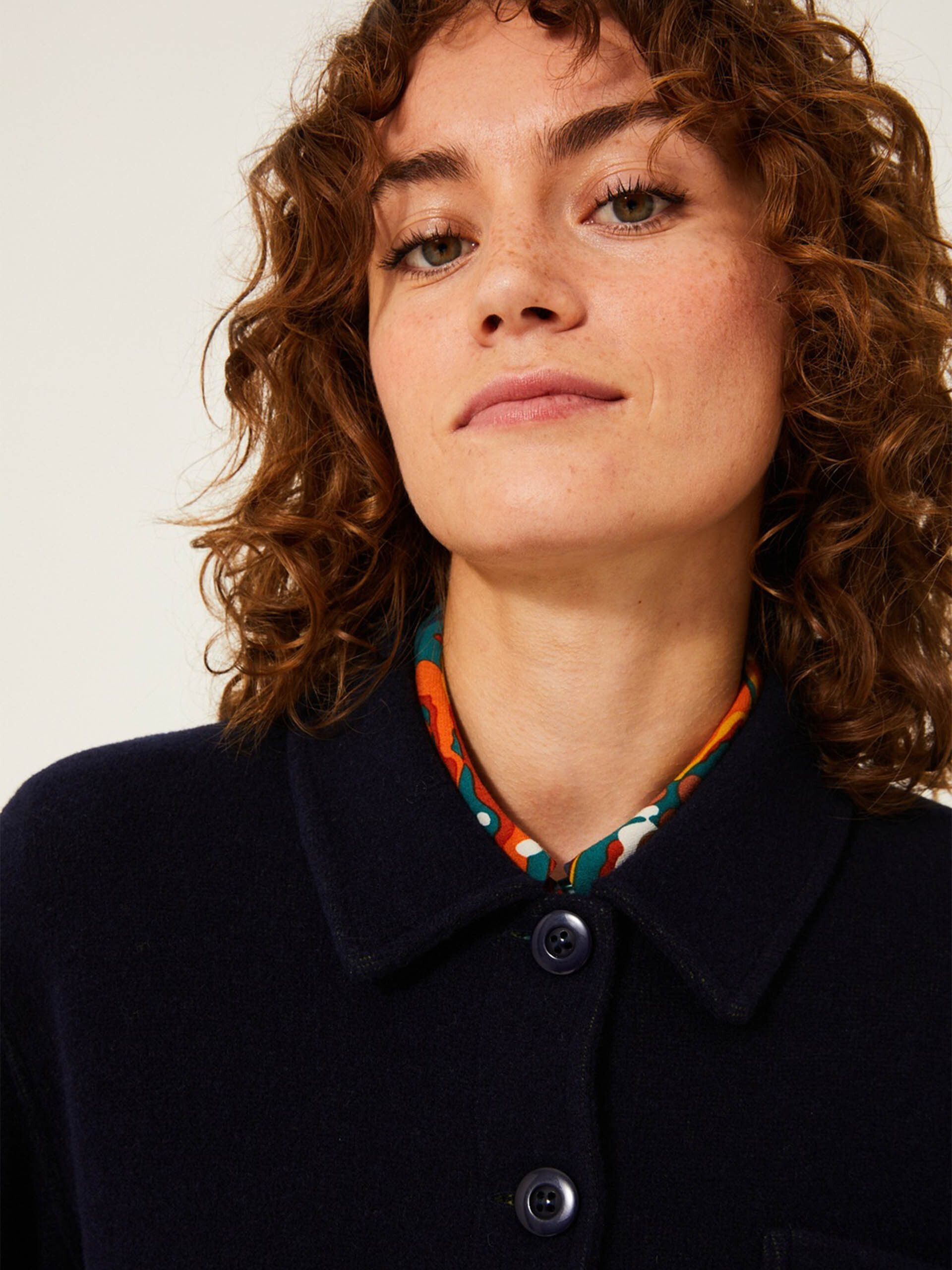 VESTE GOLTA  Bleu nuit , Pr&ecirc;t-&agrave;-porter Bensimon
