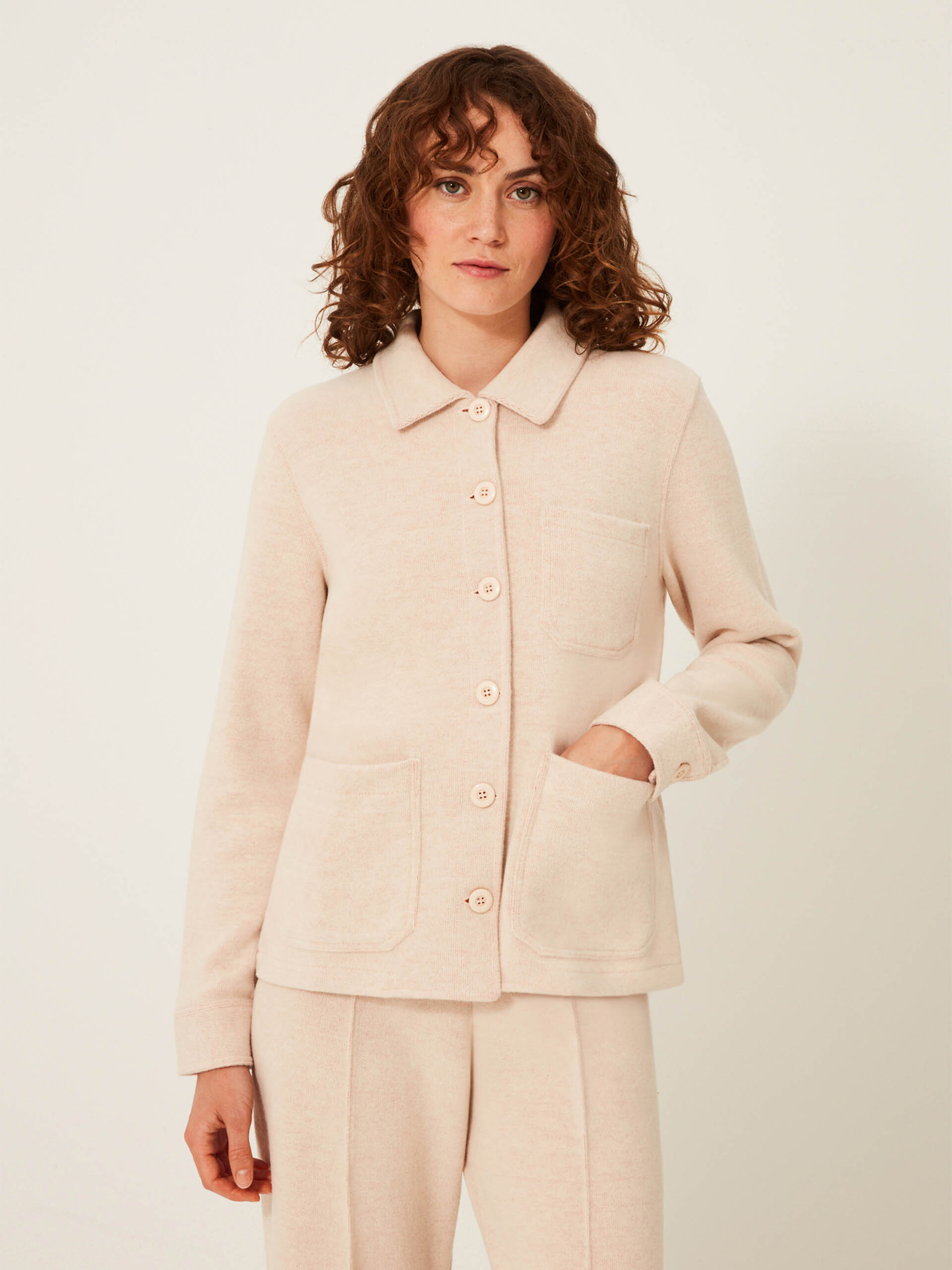 VESTE GOLTA  Ecru , Pr&ecirc;t-&agrave;-porter Bensimon