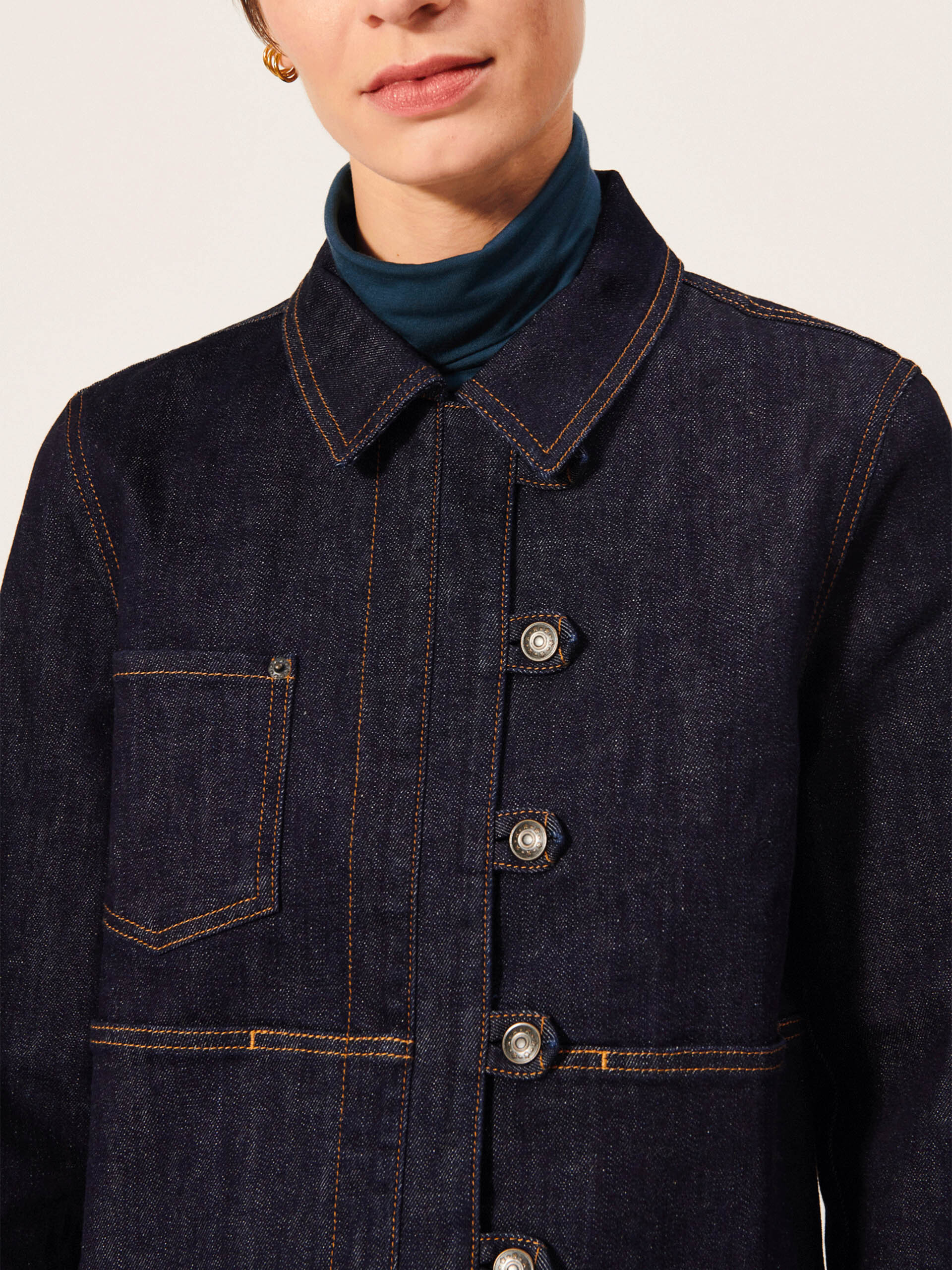 VESTE JALILA  Jean , Pr&ecirc;t-&agrave;-porter Bensimon