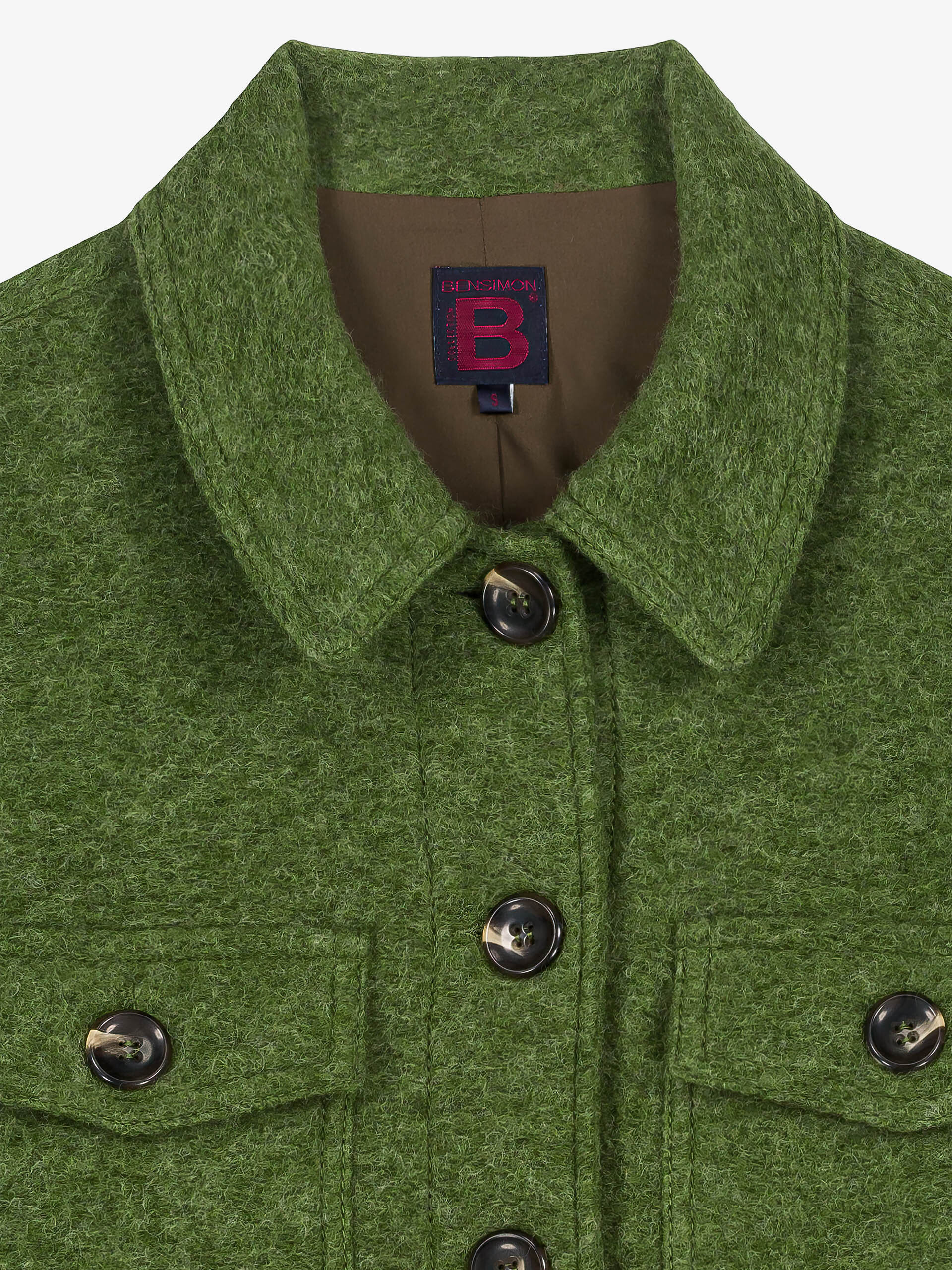 VESTE KOEN  Mousse , Pr&ecirc;t-&agrave;-porter Bensimon