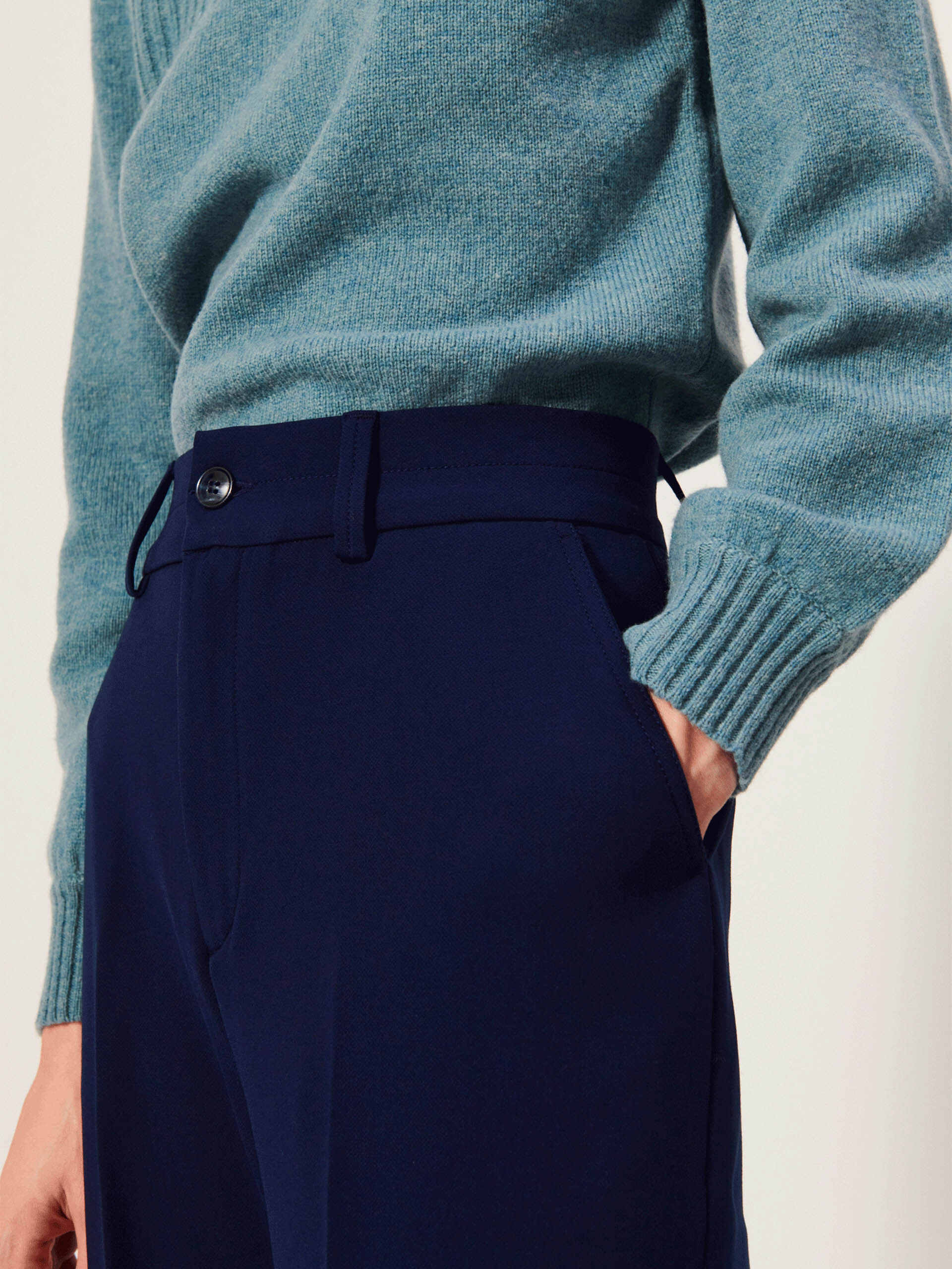 PANTALON DAMA Bleu nuit , Prêt-à-porter Bensimon
