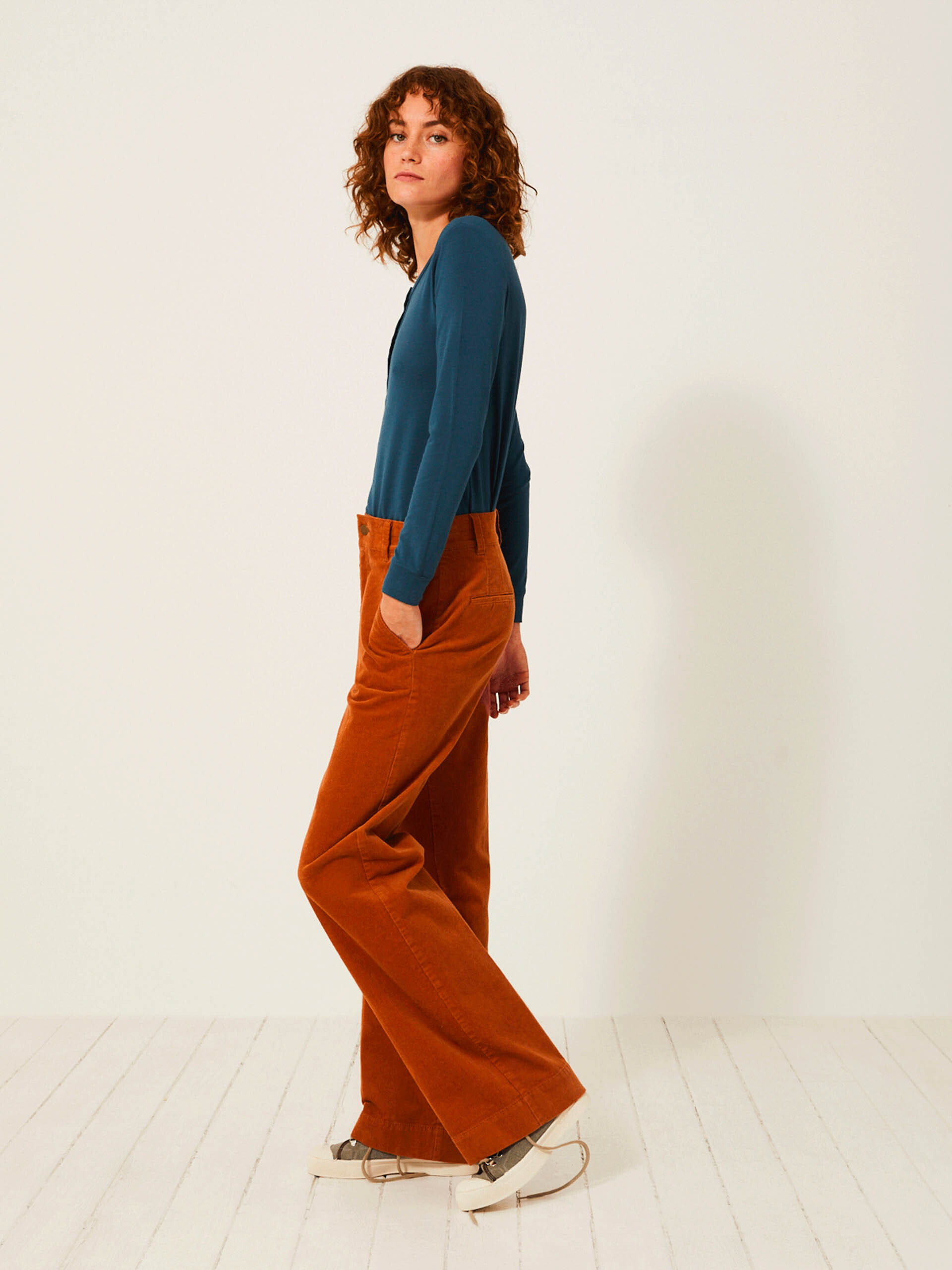 PANTALON DAMA  Noisette , Pr&ecirc;t-&agrave;-porter Bensimon