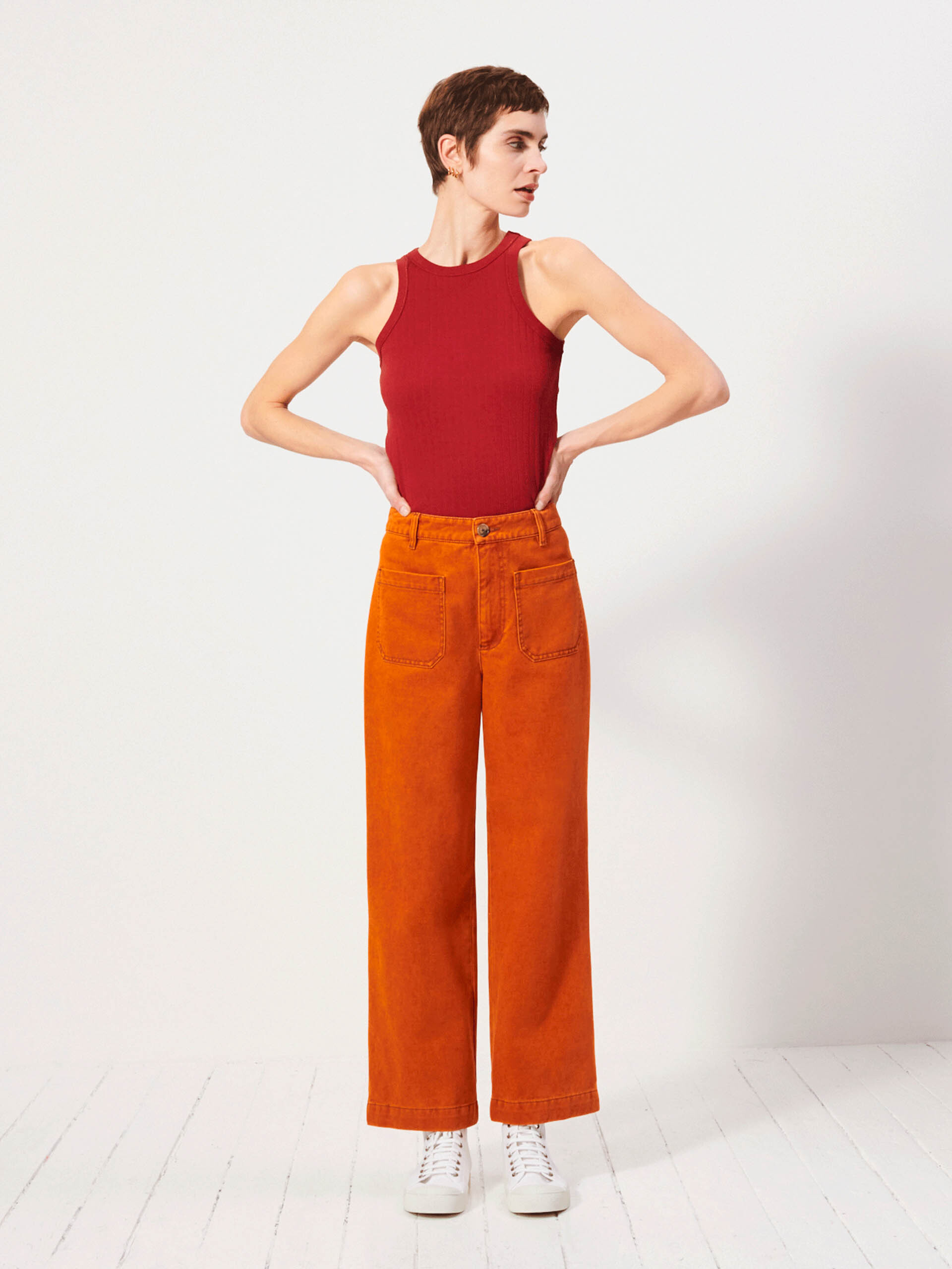 PANTALON BLUA  Flamme , Pr&ecirc;t-&agrave;-porter Bensimon