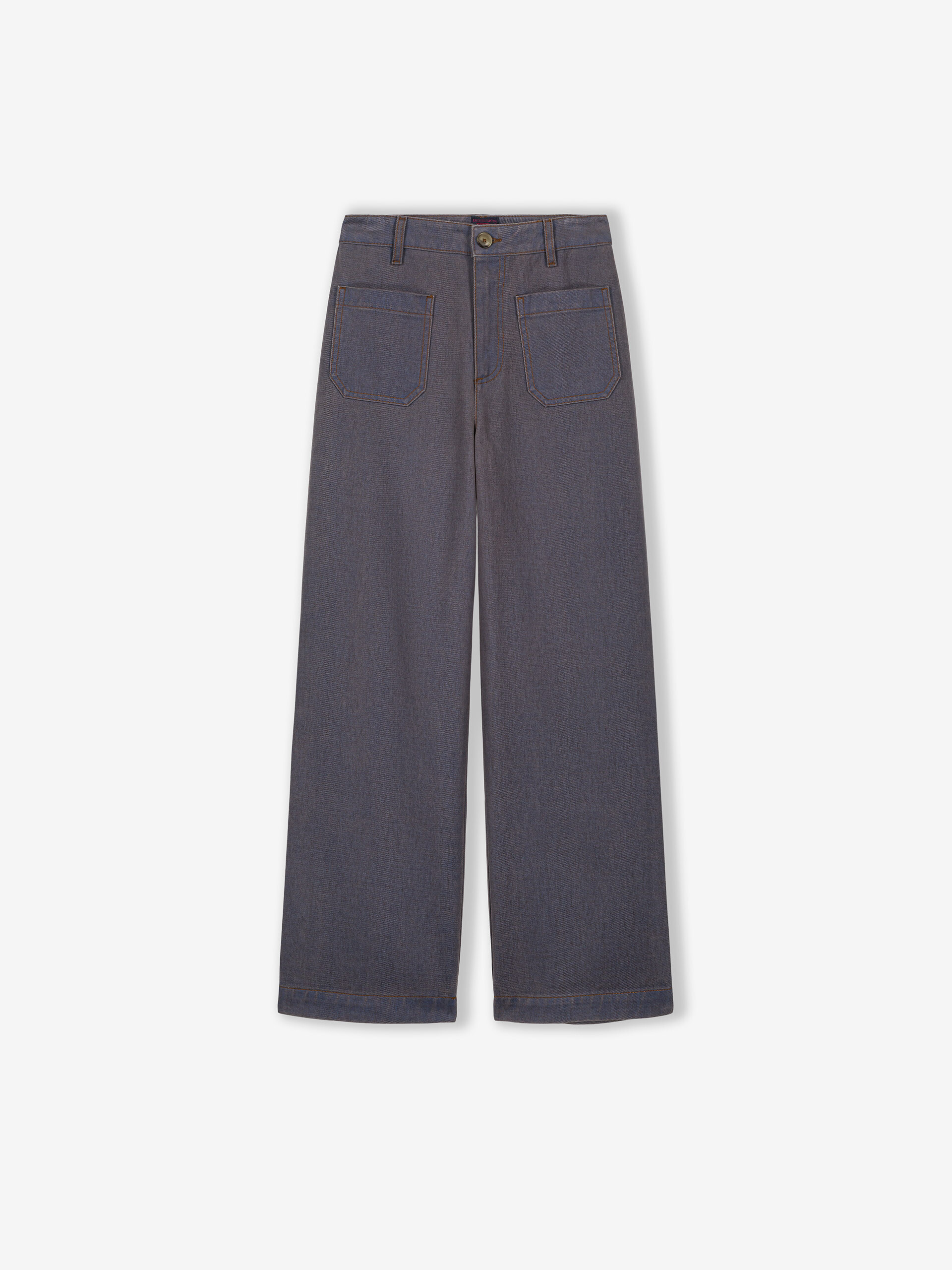 PANTALON BLUA  Bleu de chine , Pr&ecirc;t-&agrave;-porter Bensimon