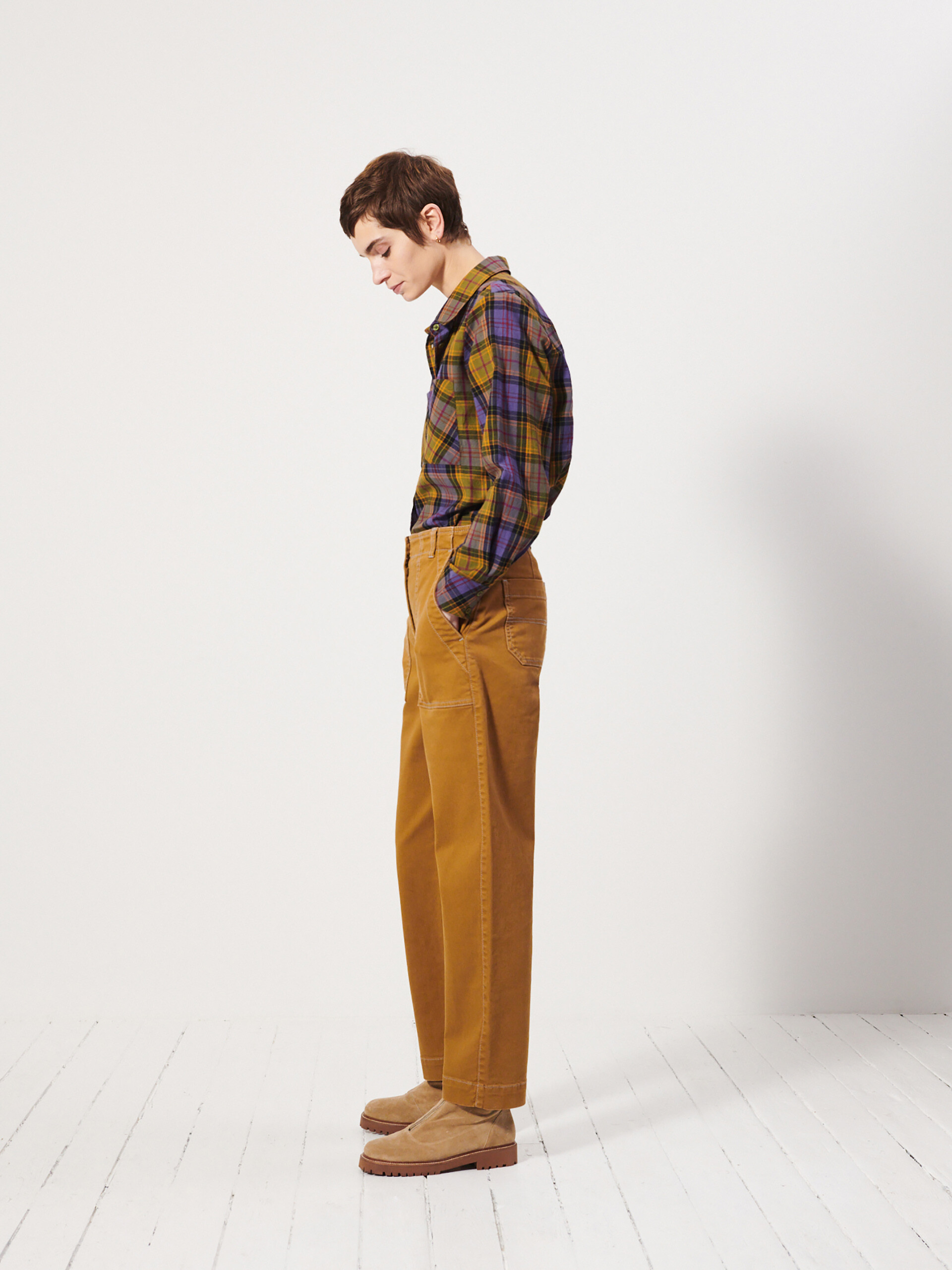 PANTALON HUGUES  Osier , Pr&ecirc;t-&agrave;-porter Bensimon