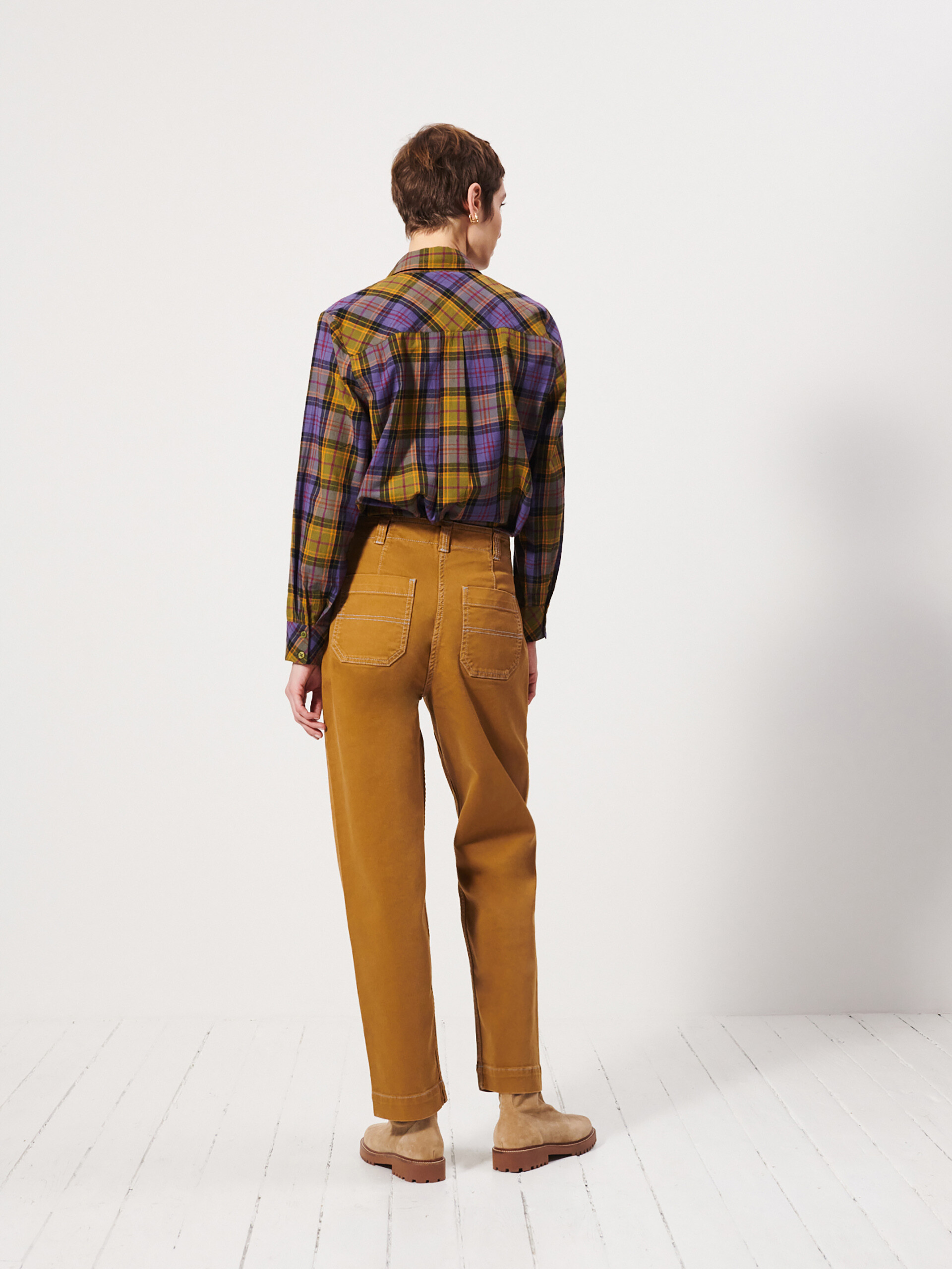 PANTALON HUGUES  Osier , Pr&ecirc;t-&agrave;-porter Bensimon