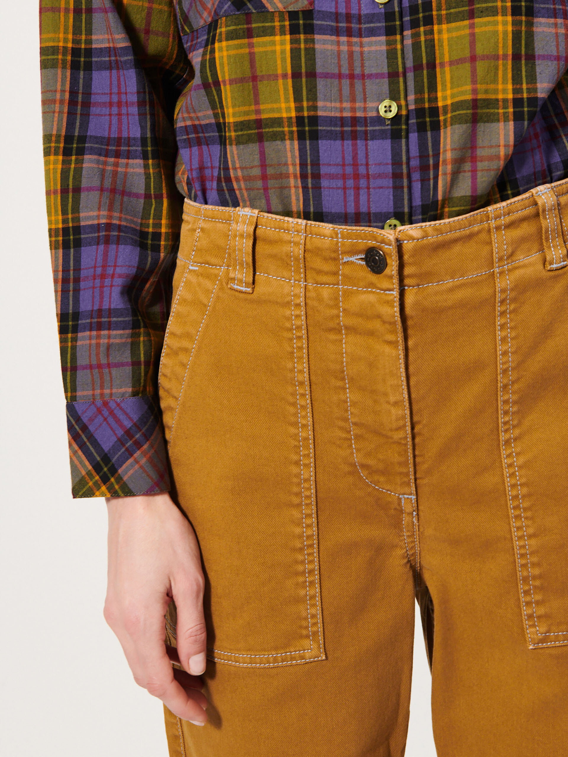 PANTALON HUGUES  Osier , Pr&ecirc;t-&agrave;-porter Bensimon