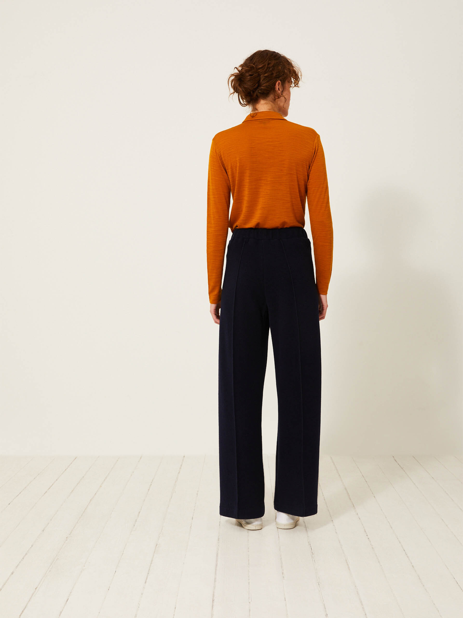 PANTALON HEIKO  Bleu nuit , Pr&ecirc;t-&agrave;-porter Bensimon