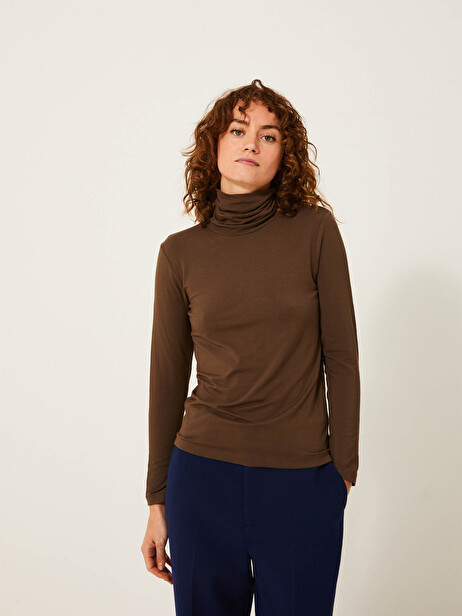 TEE SHIRT ELWIRE  Cachou , Pr&ecirc;t-&agrave;-porter Bensimon