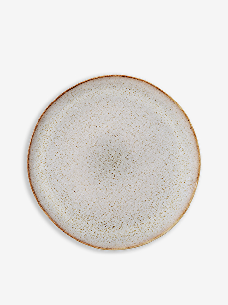 ASSIETTE RAW NATURE S D22 GRES - BLOOMINGVILLE  Naturel , Maison Bensimon