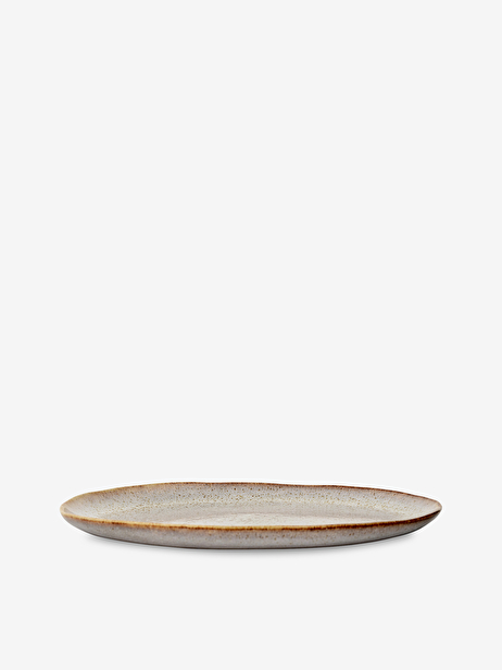 ASSIETTE RAW NATURE S D22 GRES - BLOOMINGVILLE  Naturel , Maison Bensimon