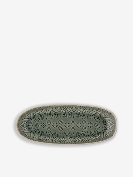 GRAND PLAT RETRO GRES VERT 31X13 - BLOOMINGVILLE  Vert , Maison Bensimon