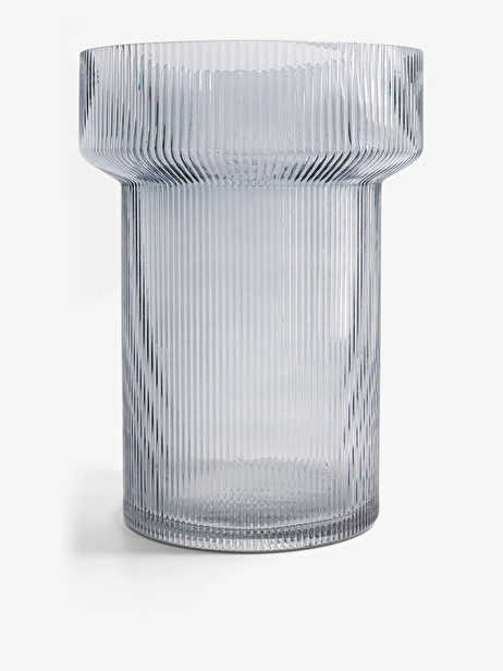 VASE STRIE GRIS XL  Gris , Maison Bensimon
