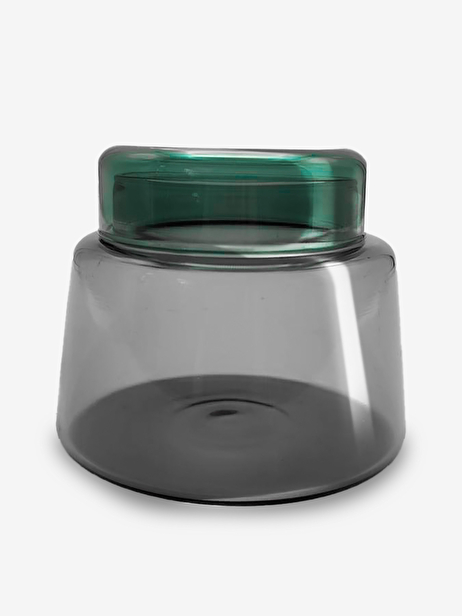 POT BICOLORE GRIS EMERAUDE  Gris fume , Maison Bensimon