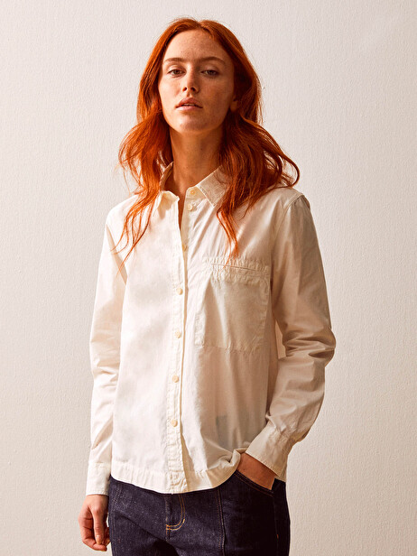 CHEMISE GALICIA  Blanc , Prêt-à-porter Bensimon