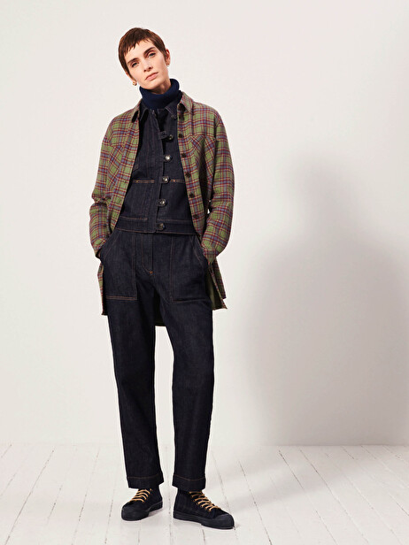 CHEMISE JUANITA  Carreaux d'hiver , Prêt-à-porter Bensimon