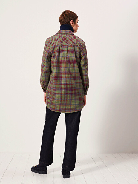 CHEMISE JUANITA  Carreaux d'hiver , Prêt-à-porter Bensimon