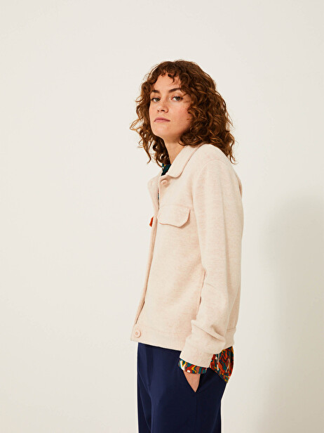 VESTE CELENA  Ecru , Prêt-à-porter Bensimon