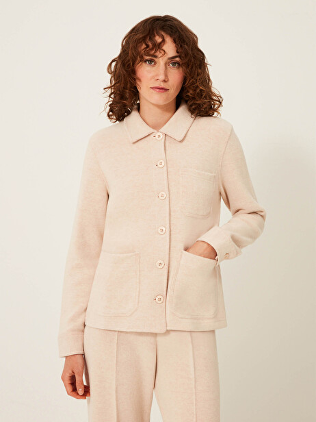VESTE GOLTA  Ecru , Pr&ecirc;t-&agrave;-porter Bensimon