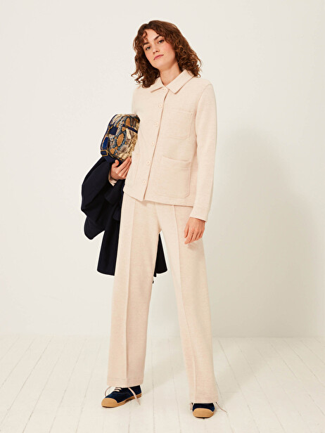 VESTE GOLTA  Ecru , Pr&ecirc;t-&agrave;-porter Bensimon